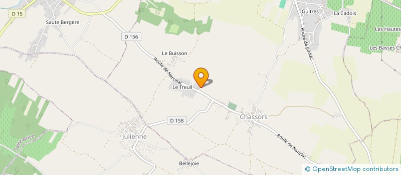 localisation de l'entreprise MADAME AUDREY CAILLON à FOUSSIGNAC