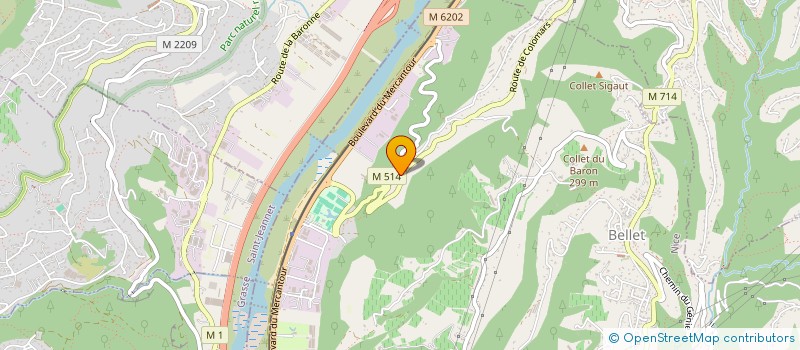 localisation de l'entreprise MADAME AUDREY CAMOUS  NICE