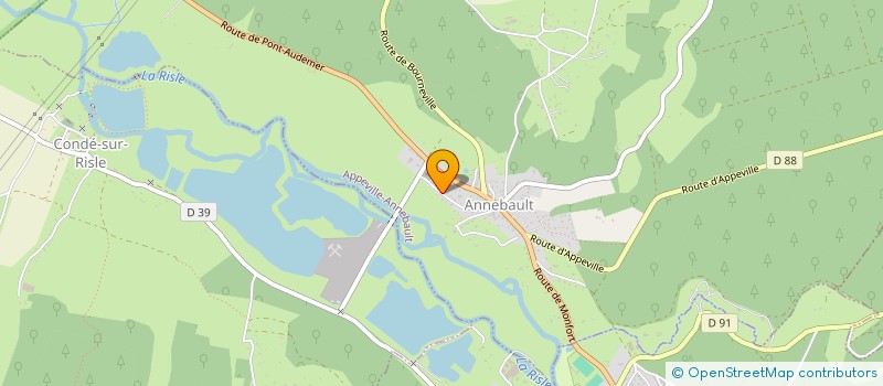 localisation de l'entreprise MADAME AUDREY CANTIN  APPEVILLE-ANNEBAULT