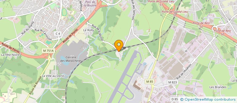 localisation de l'entreprise MADAME AUDREY CAPELLI  BOUGUENAIS