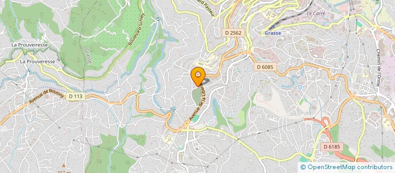 localisation de l'entreprise MADAME AUDREY CAPPELLI  GRASSE