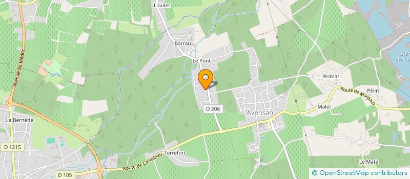 localisation de l'entreprise MADAME AUDREY CARN  AVENSAN