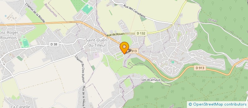 localisation de l'entreprise MADAME AUDREY CARON  SAINT-OUEN-DU-TILLEUL