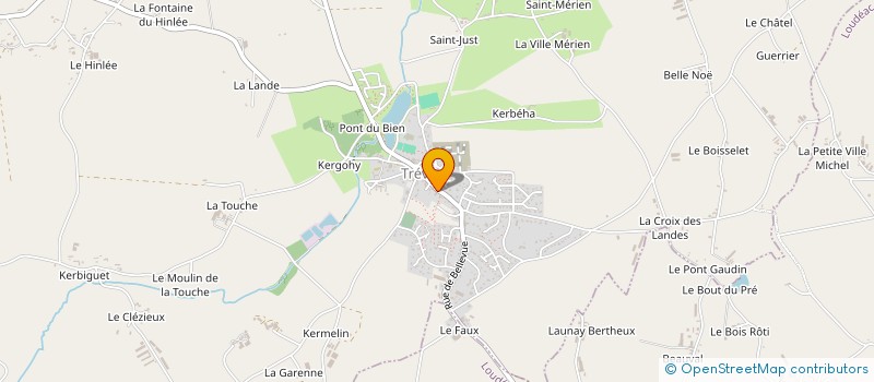 localisation de l'entreprise MADAME AUDREY CARREE à LOUDEAC
