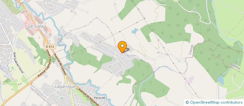 localisation de l'entreprise MADAME AUDREY CASQUET  LAGARRIGUE