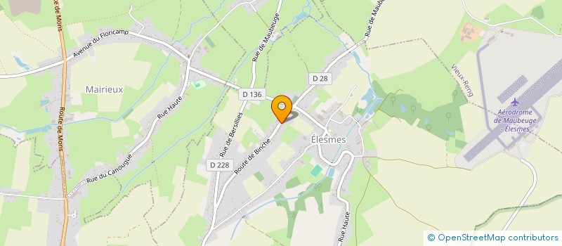 localisation de l'entreprise MADAME AUDREY CATOIR  ELESMES