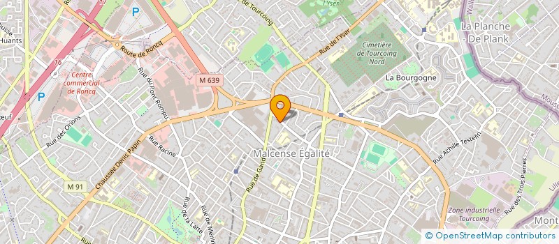 localisation de l'entreprise MADAME AUDREY CATTEAU à TOURCOING