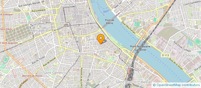 localisation de l'entreprise MADAME AUDREY CAVAILLE  BORDEAUX