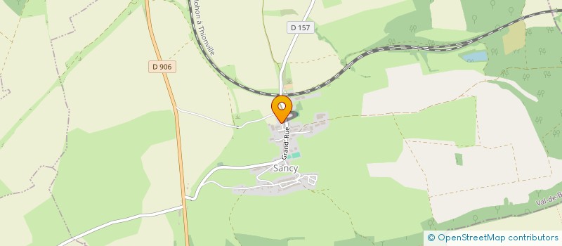 localisation de l'entreprise MADAME AUDREY CAVAZZA  SANCY