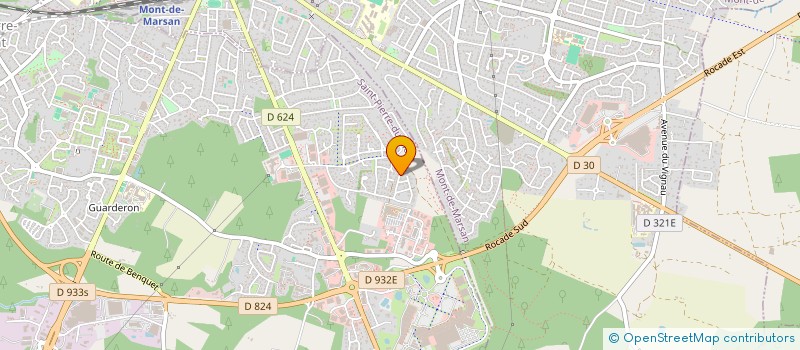 localisation de l'entreprise MADAME AUDREY CAZADE  SAINT-PIERRE-DU-MONT