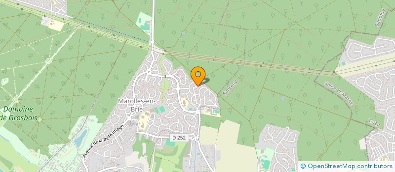 localisation de l'entreprise MADAME AUDREY CAZAUX  MAROLLES-EN-BRIE