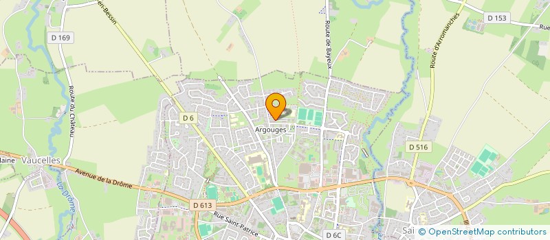 localisation de l'entreprise MADAME AUDREY CEDILLE  BAYEUX