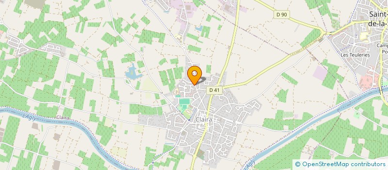 localisation de l'entreprise MADAME AUDREY CHADUC-NGUYEN  CLAIRA