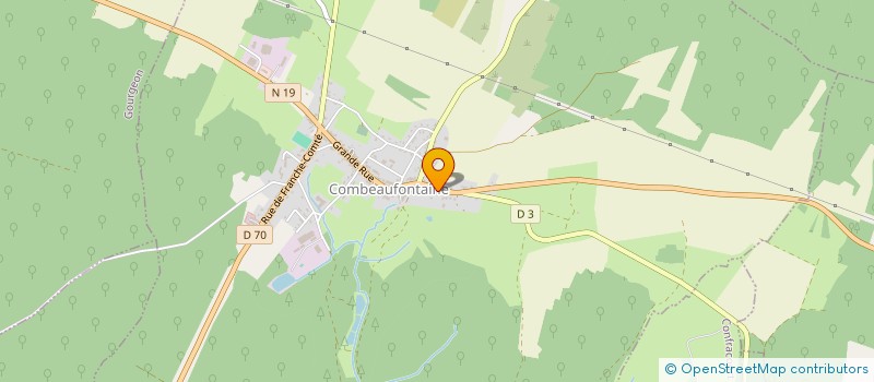 localisation de l'entreprise MADAME AUDREY CHAMBREY  GOURGEON