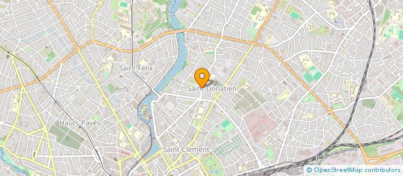 localisation de l'entreprise MADAME AUDREY CHAPALAIN à NANTES