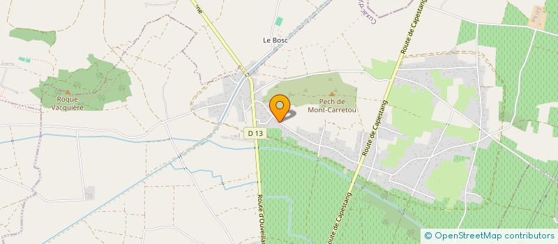 localisation de l'entreprise MADAME AUDREY CHAPPERT  CUXAC-D'AUDE