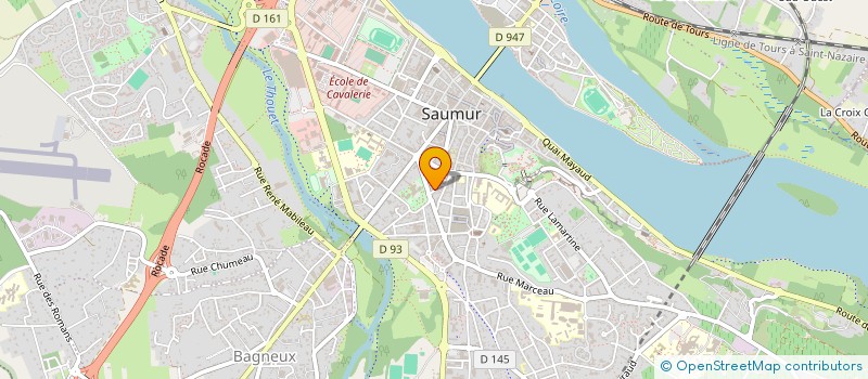 localisation de l'entreprise MADAME AUDREY CHARAUDEAU  SAUMUR