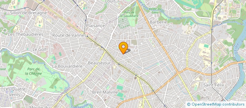 localisation de l'entreprise MADAME AUDREY CHARLES à NANTES