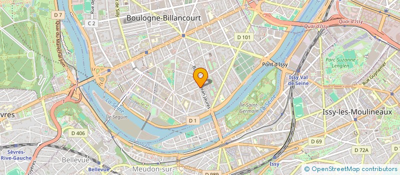 localisation de l'entreprise MADAME AUDREY CHARMONT à BOULOGNE-BILLANCOURT