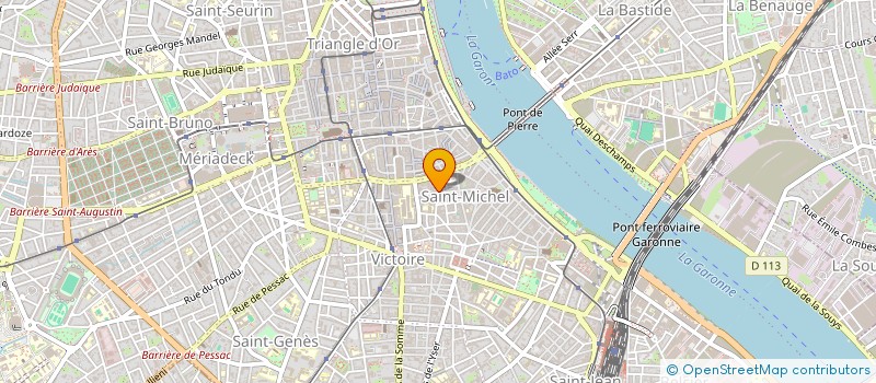 localisation de l'entreprise MADAME AUDREY CHASSENARD  BORDEAUX