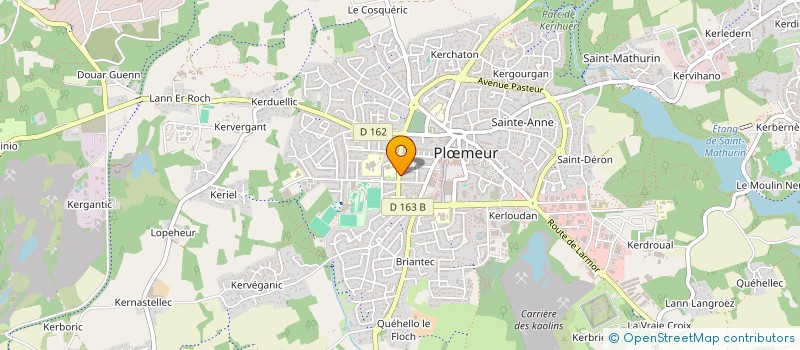 localisation de l'entreprise MADAME AUDREY CHEMOUL  PLOEMEUR