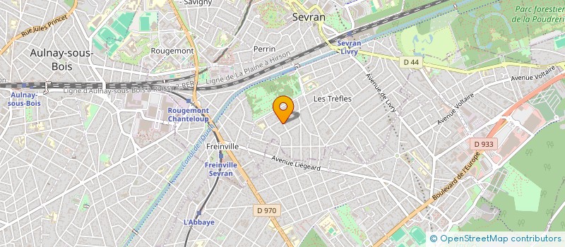 localisation de l'entreprise MADAME AUDREY CHETCUTI à SEVRAN