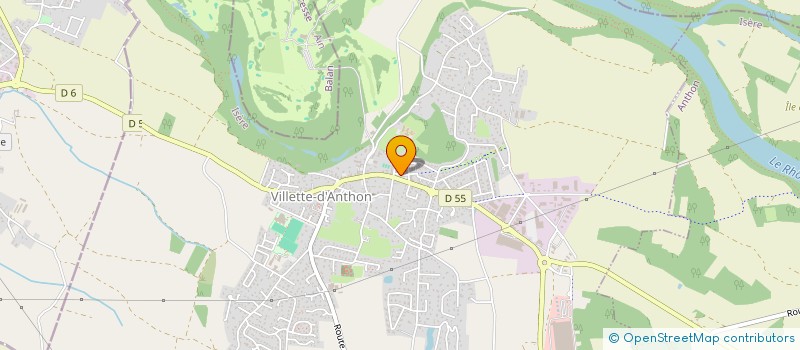 localisation de l'entreprise MADAME AUDREY CHEVALIER  VILLETTE-D'ANTHON