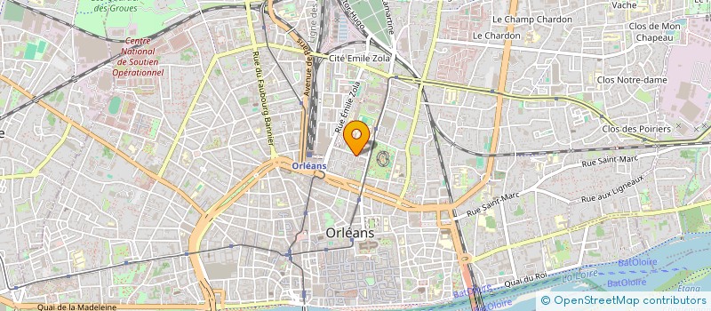 localisation de l'entreprise MADAME AUDREY CHEVRIER  ORLEANS