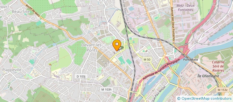 localisation de l'entreprise MADAME AUDREY CHOLEY EPOUSE SONA  METZ