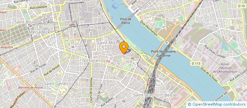 localisation de l'entreprise MADAME AUDREY CHRETIEN  BORDEAUX