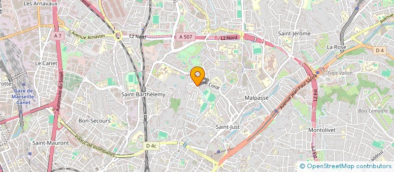 localisation de l'entreprise MADAME AUDREY CIANTAR à MARSEILLE