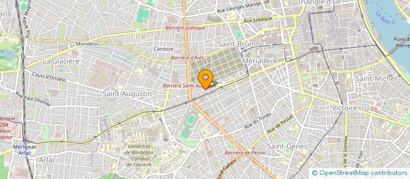 localisation de l'entreprise MADAME AUDREY CLEMENCEAU  BORDEAUX