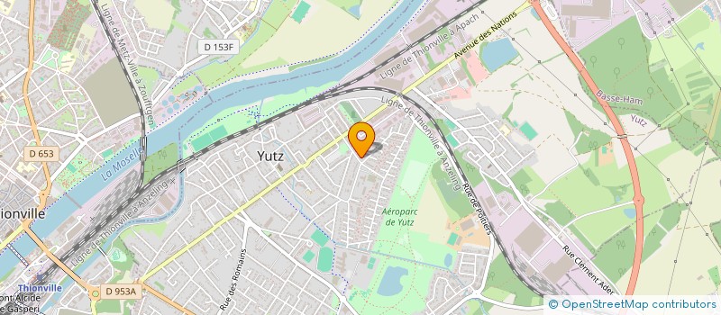 localisation de l'entreprise MADAME AUDREY COATANROCH  YUTZ