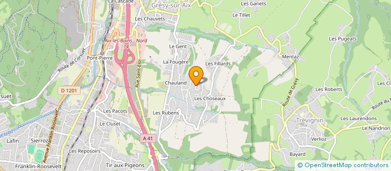 localisation de l'entreprise MADAME AUDREY COHARD  GRESY-SUR-AIX