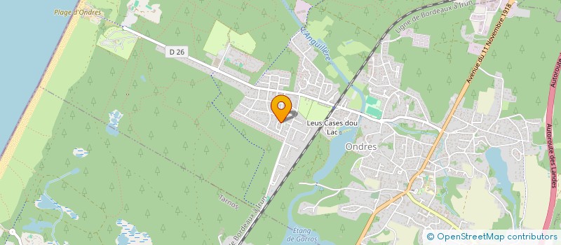 localisation de l'entreprise MADAME AUDREY CONRAD  ONDRES