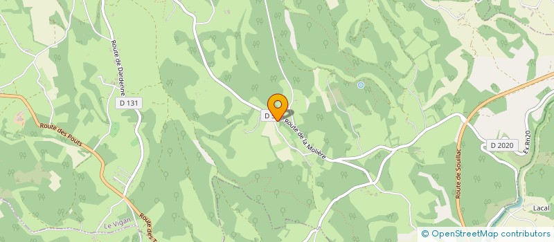 localisation de l'entreprise MADAME AUDREY CORDINA  LE VIGAN