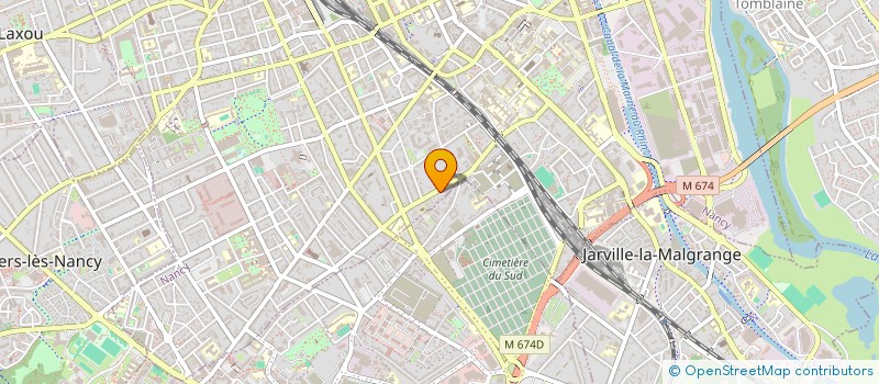 localisation de l'entreprise MADAME AUDREY CORDONNIER  NANCY