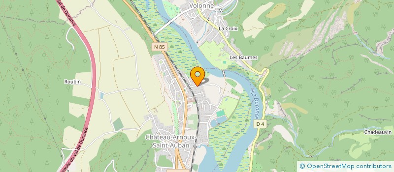 localisation de l'entreprise MADAME AUDREY COTTON  CHATEAU-ARNOUX-SAINT-AUBAN