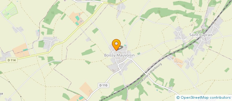 localisation de l'entreprise MADAME AUDREY COUDRIN  BOISSY-MAUVOISIN