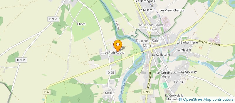 localisation de l'entreprise MADAME AUDREY CREDEVILLE à NEONS-SUR-CREUSE