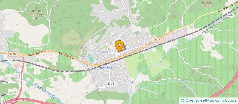 localisation de l'entreprise MADAME AUDREY CREPIN  PIGNANS