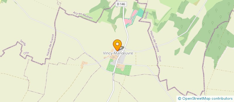 localisation de l'entreprise MADAME AUDREY CROIZARD  VINCY-MANUVRE