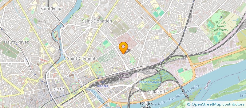 localisation de l'entreprise MADAME AUDREY CROZET  NANTES