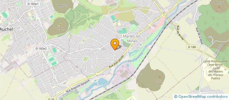 localisation de l'entreprise MADAME AUDREY CUISINIER  ALLOUAGNE