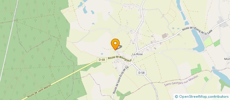 localisation de l'entreprise MADAME AUDREY D'OLIVEIRA DA SILVA BAGO  SAINT-MARTIN-D'AUXIGNY