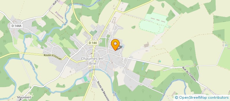 localisation de l'entreprise MADAME AUDREY DARGELOSSE  CHAUMES-EN-BRIE