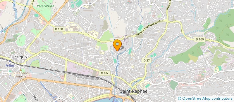 localisation de l'entreprise MADAME AUDREY DASPET à FREJUS