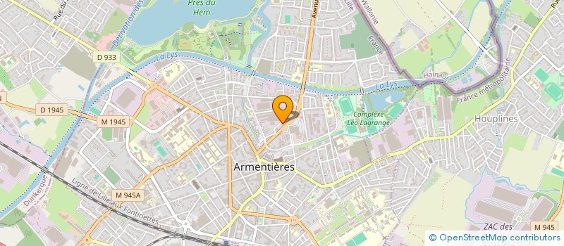 localisation de l'entreprise MADAME AUDREY DAUCHY  ARMENTIERES