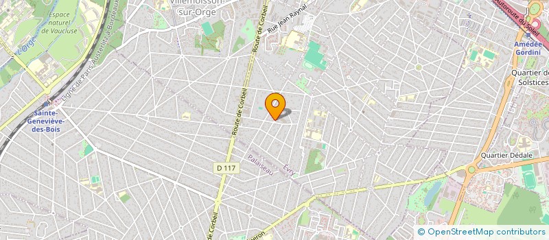 localisation de l'entreprise MADAME AUDREY DAVENE  MORSANG-SUR-ORGE