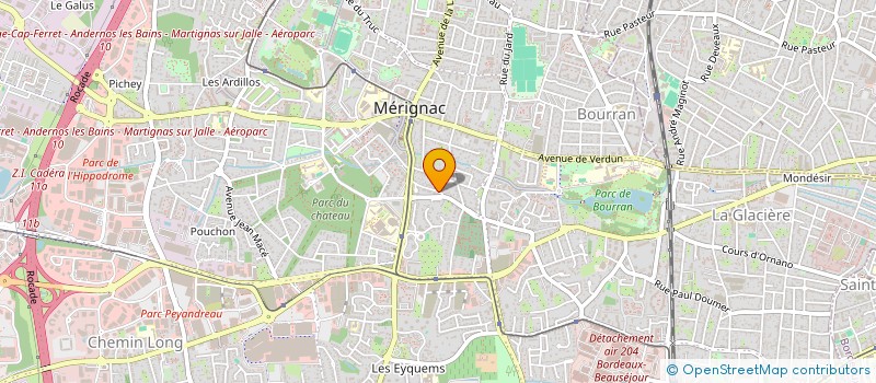 localisation de l'entreprise MADAME AUDREY DE SOUSA à MERIGNAC